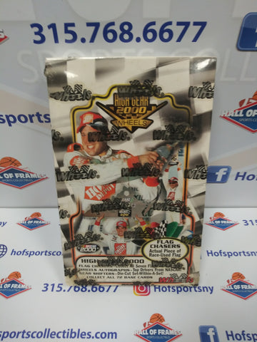 2000 WHEELS HIGH GEAR NASCAR RETAIL BOX SEALED! 28 PACKS!