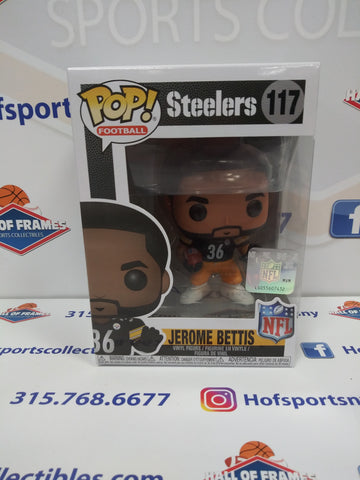 JEROME BETTIS PITTSBURGH STEELERS FUNKO POP NFL #117!