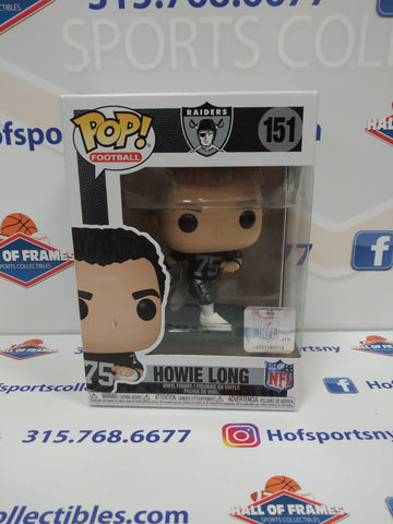 HOWIE LONG OAKLAND RAIDERS FUNKO POP NFL #151!