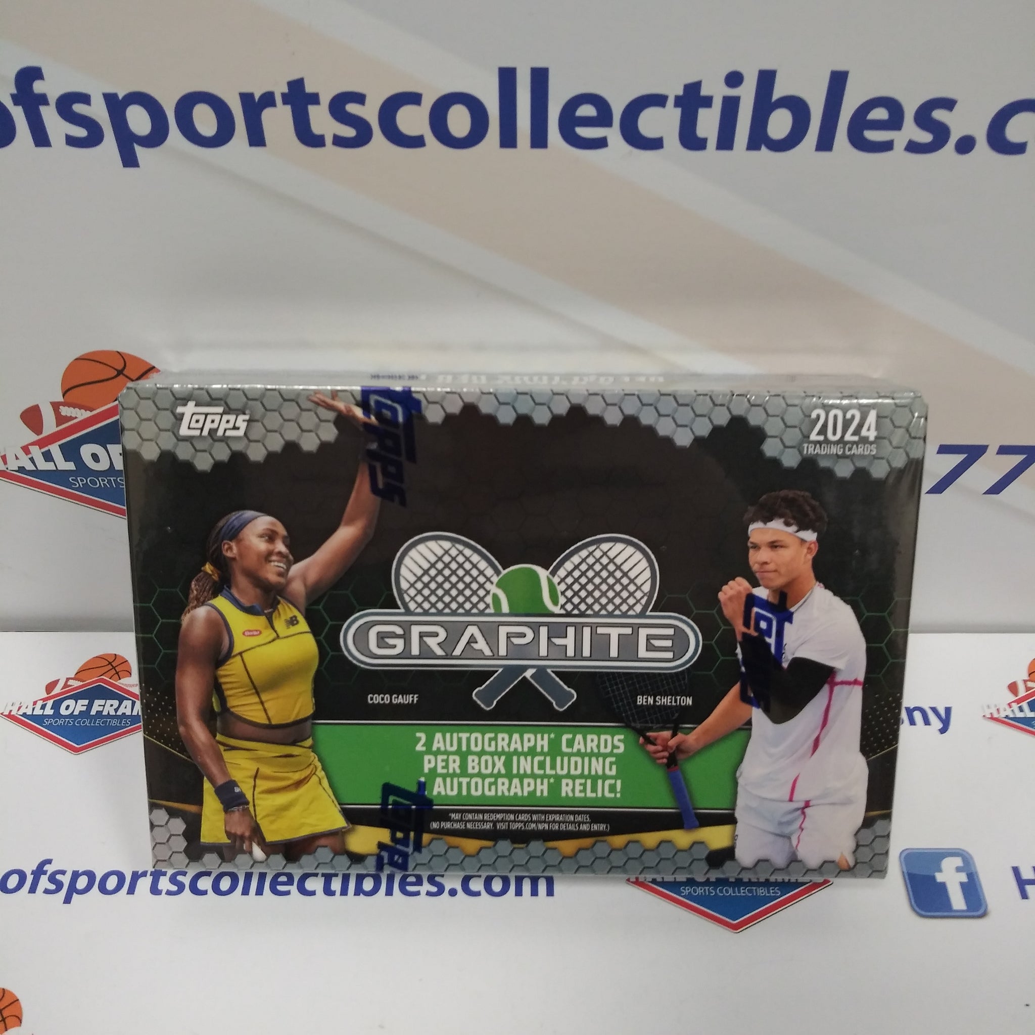 2024 TOPPS GRAPHITE TENNIS HOBBY BOX! FIND 2 AUTOGRAPHS!