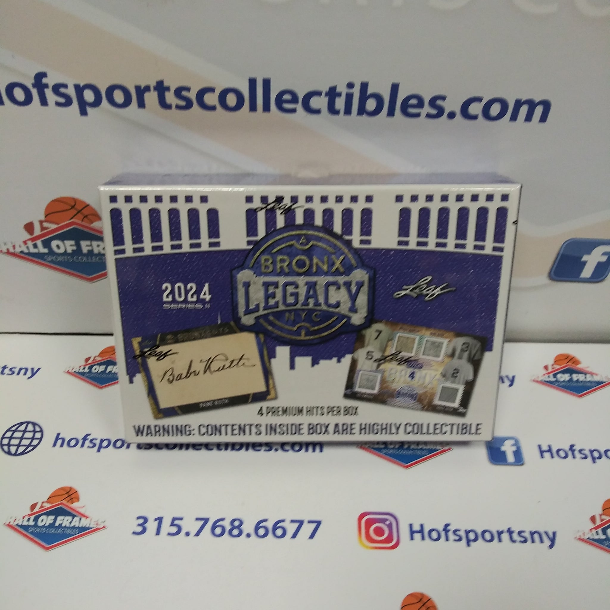 2024 LEAF A BRONX LEGACY NYC HOBBY BOX SERIES 2! 4 HITS PER BOX!