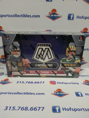 2024 PANINI NFL MOSAIC FOOTBALL HOBBY BOX! 2 AUTOS!