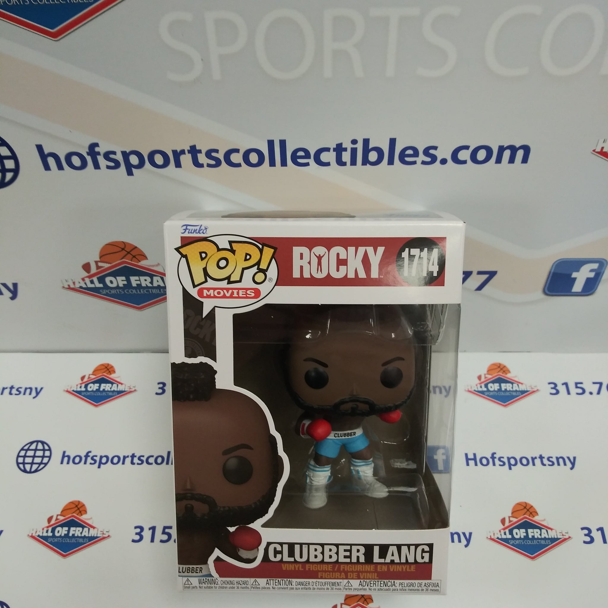 CLUBBER LANG ROCKY FUNKO POP MOVIES #1714!