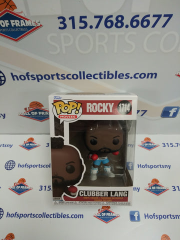 CLUBBER LANG ROCKY FUNKO POP MOVIES #1714!