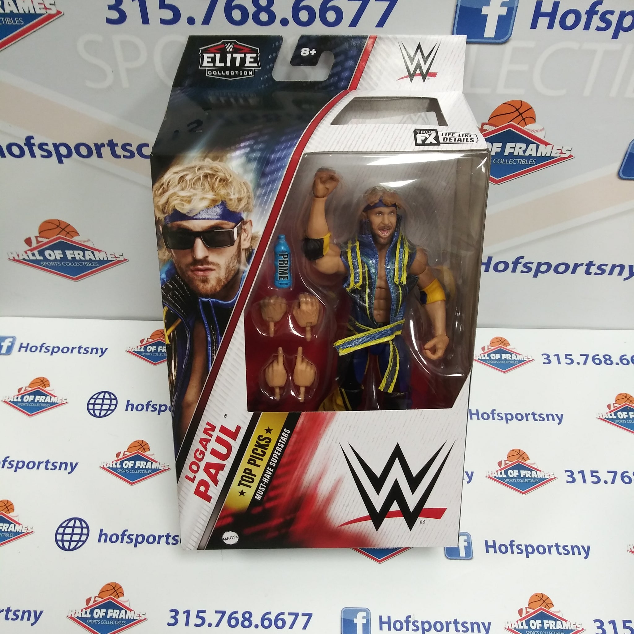 LOGAN PAUL WWE ELITE COLLECTION TOP PICKS ACTION FIGURE!