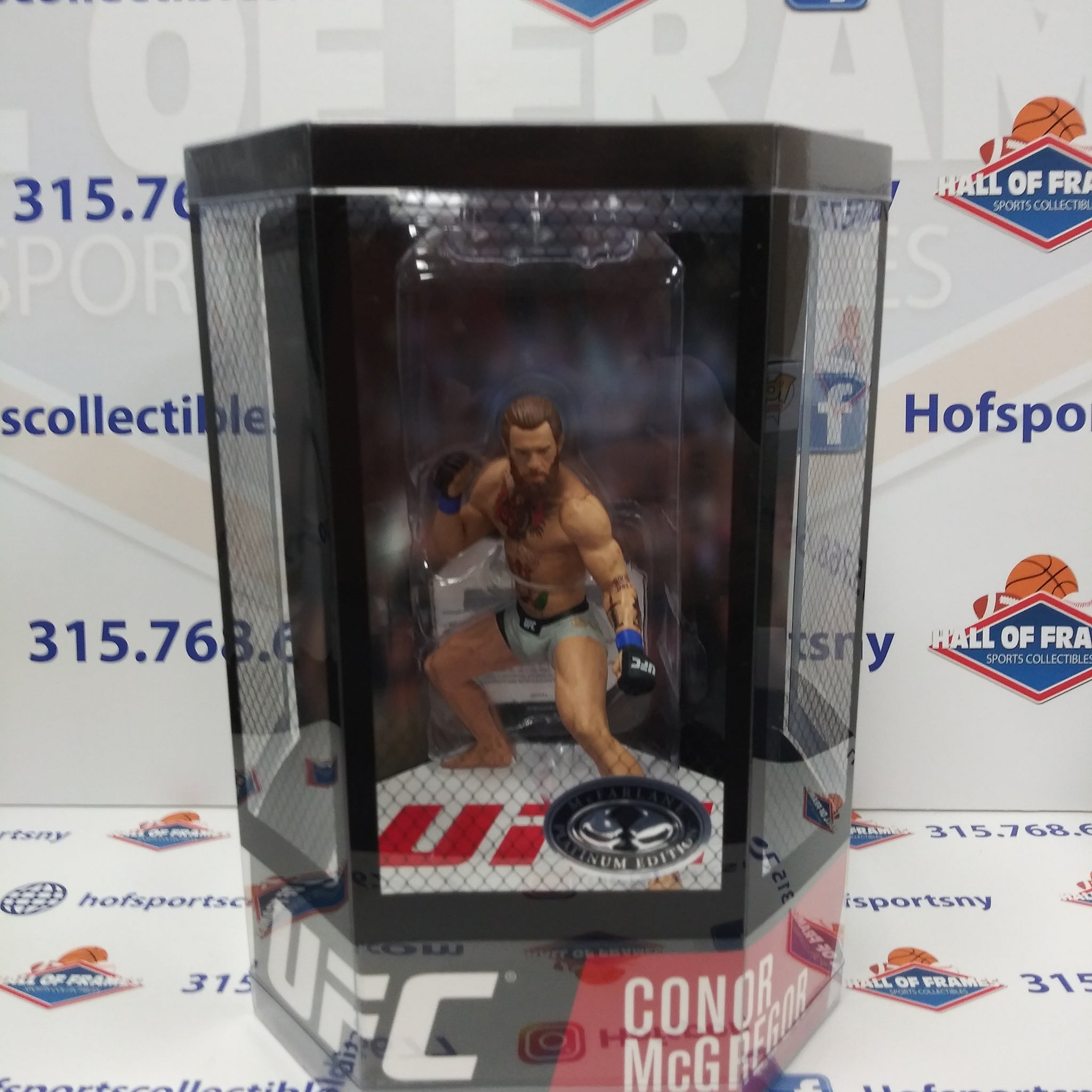 CONNOR MCGREGOR UFC McFARLANE'S SPORTS PICKS PLATINUM EDITION VARIANT LEGACY SERIES FIGURE 1 STATUE!