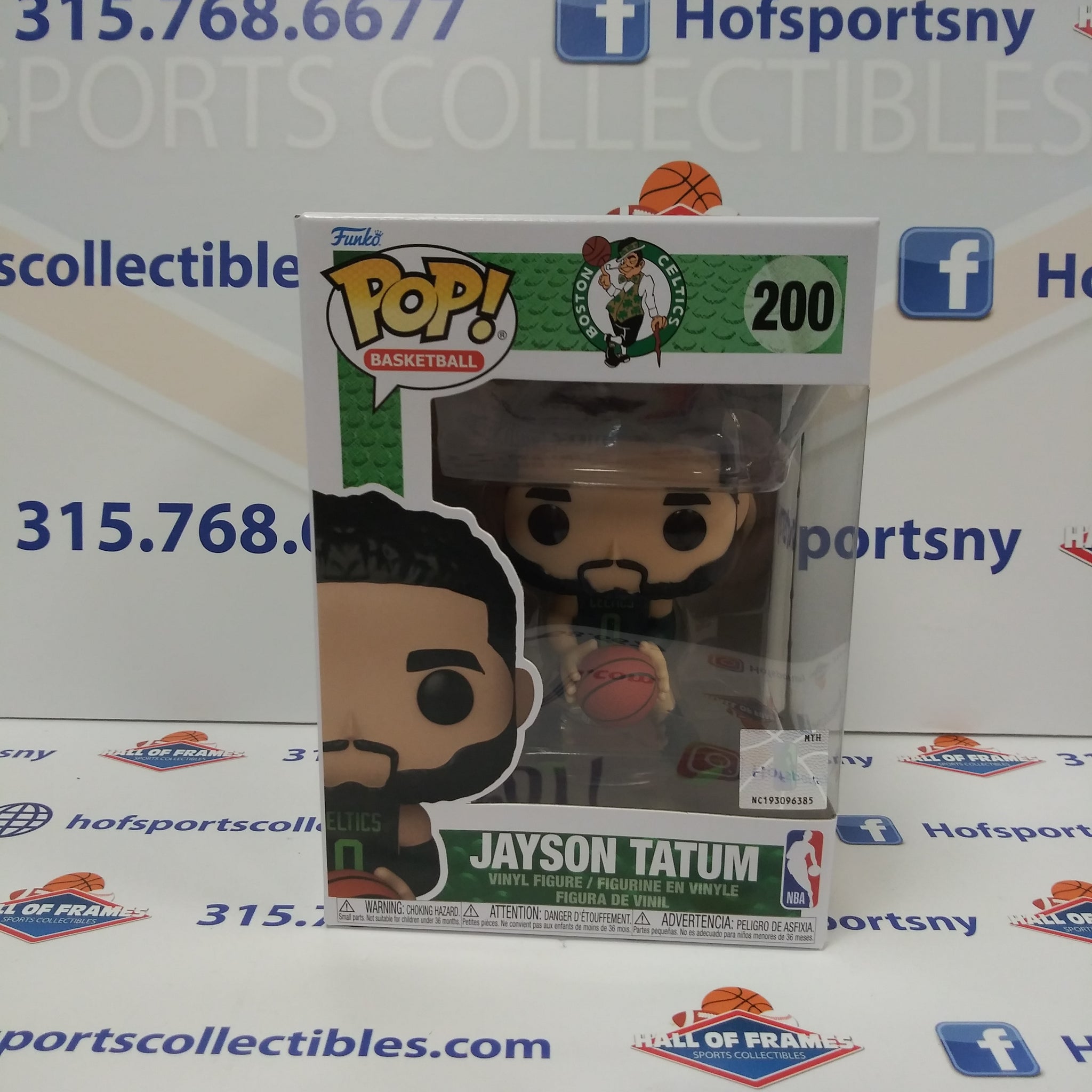 JAYSON TATUM BOSTON CELTICS NBA FUNKO POP #200!