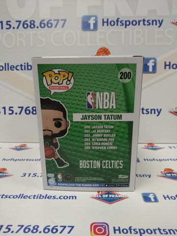 JAYSON TATUM BOSTON CELTICS NBA FUNKO POP #200!