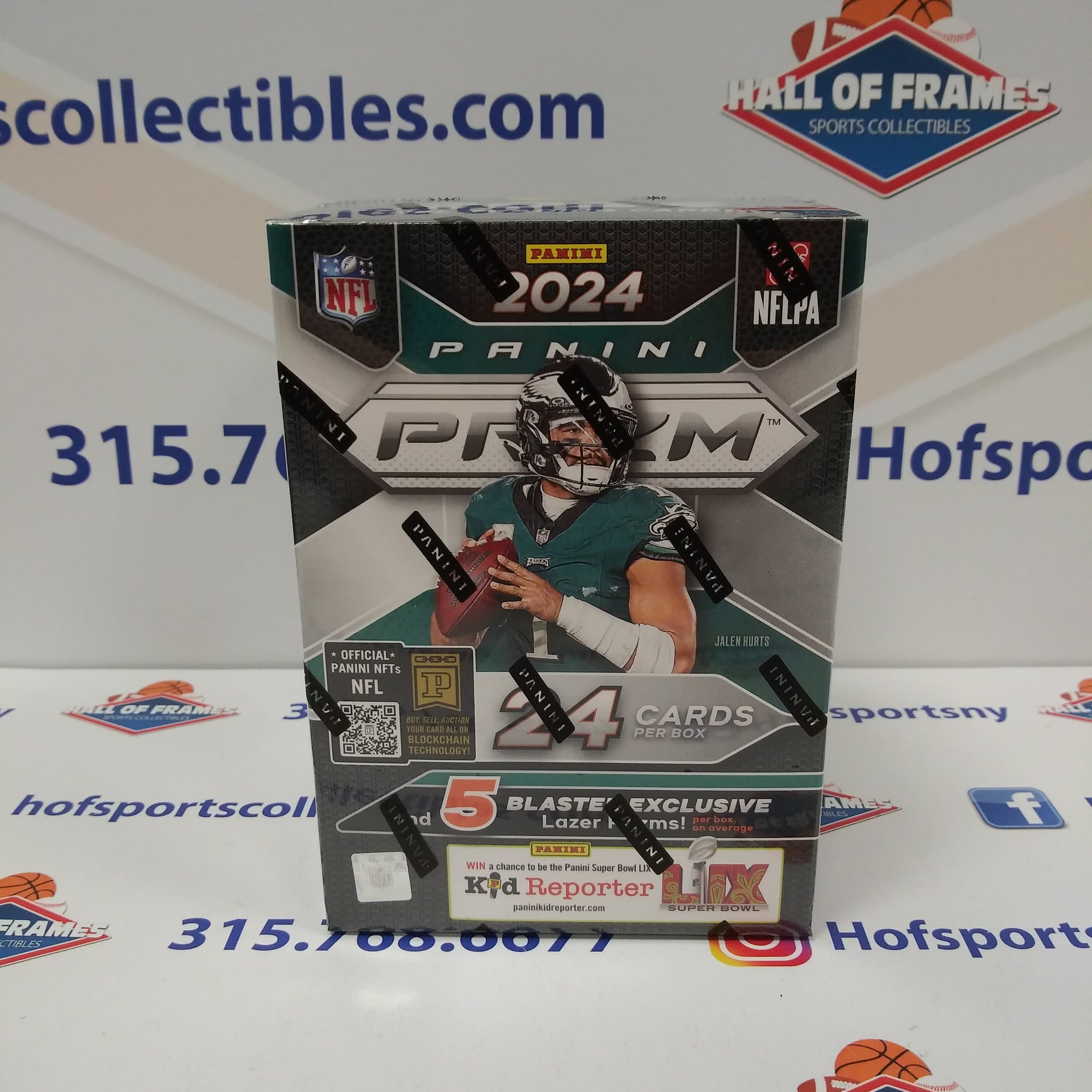 2024 PANINI NFL PRIZM FOOTBALL BLASTER BOX! LAZER PARALELLS!