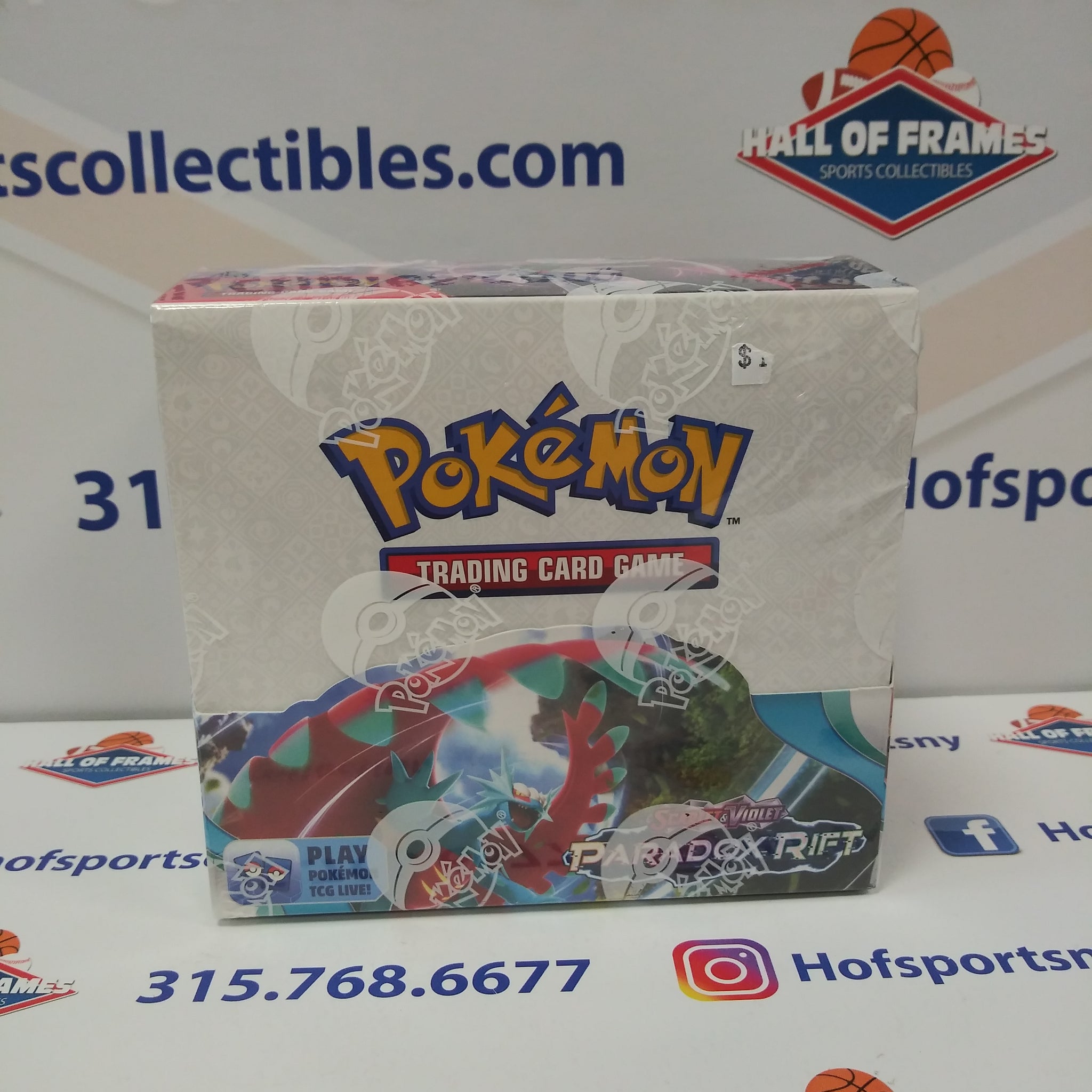 POKEMON SCARLET & VIOLET PARADOX RIFT SEALED BOOSTER BOX!