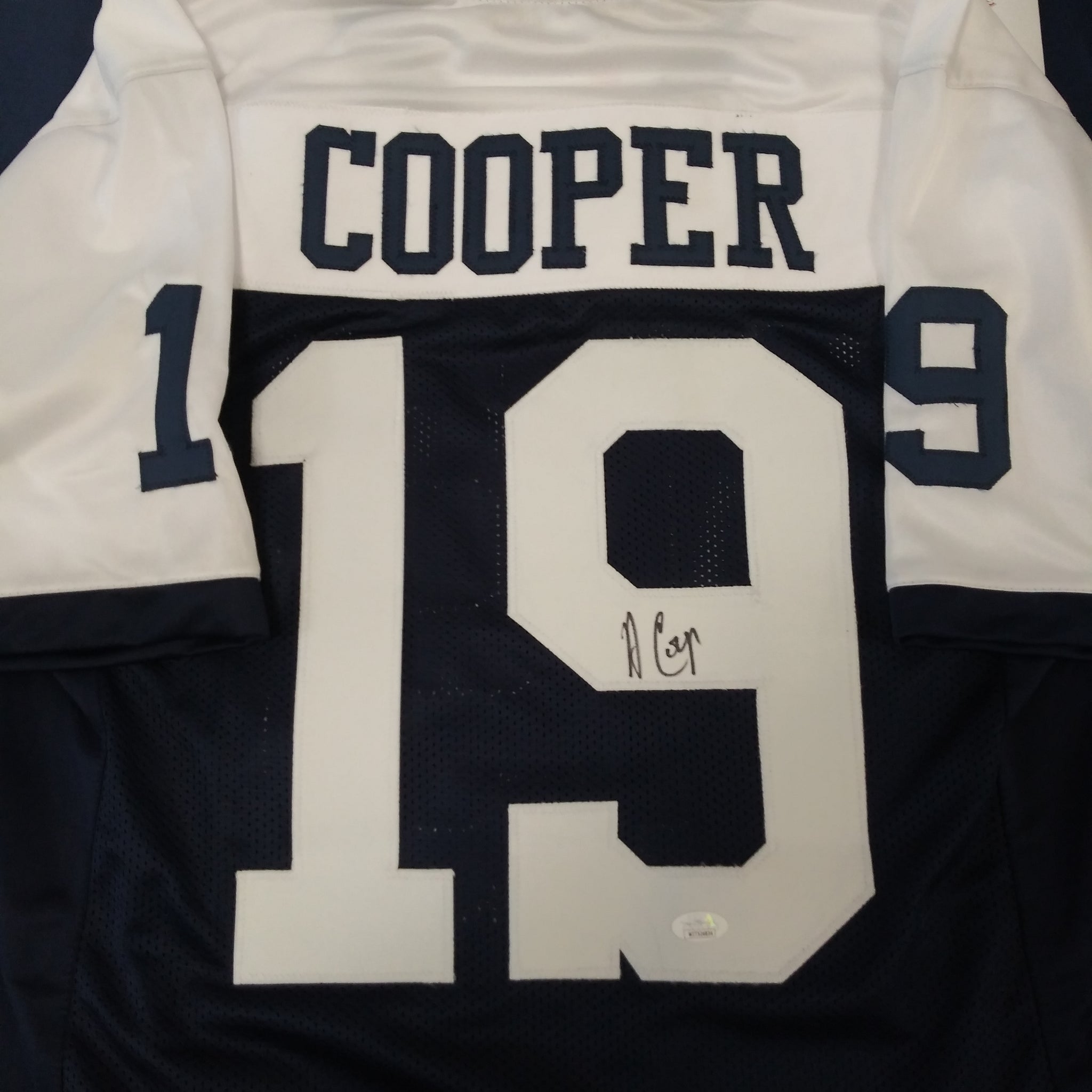 AMARI COOPER DALLAS COWBOYS SIGNED THANKSGIVING DAY CUSTOM JERSEY JSA COA!