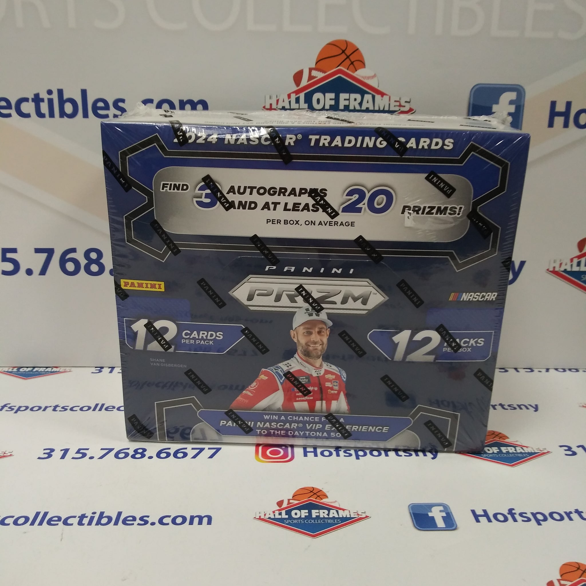 2024 PANINI PRIZM NASCAR HOBBY BOX! 3 AUTOGRAPHS!