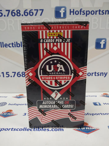 2025 PANINI USA STARS & STRIPES BASEBALL HOBBY BOX!