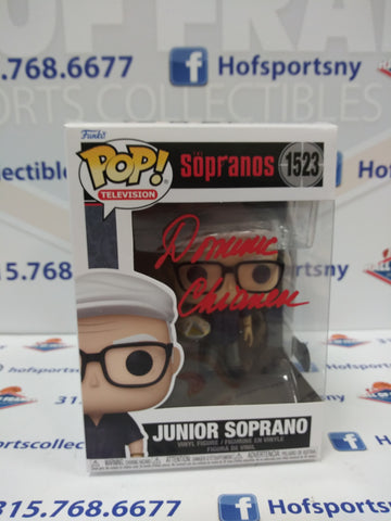 DOMINIC CHIANESE JUNIOR SOPRANO SIGNED FUNKO POP #1523 BECKETT COA!