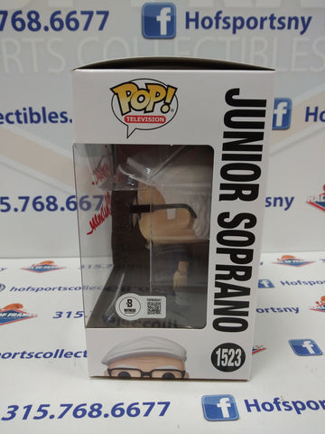 DOMINIC CHIANESE JUNIOR SOPRANO SIGNED FUNKO POP #1523 BECKETT COA!