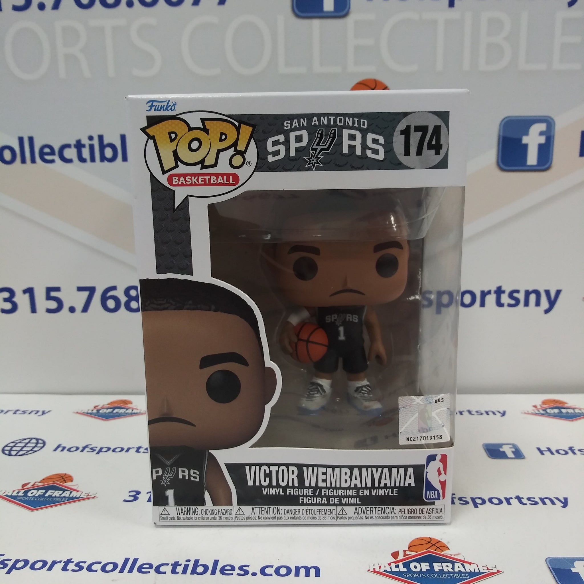 VICTOR WEMBANYAMA SAN ANTONIO SPURS FUNK POP NBA #174!