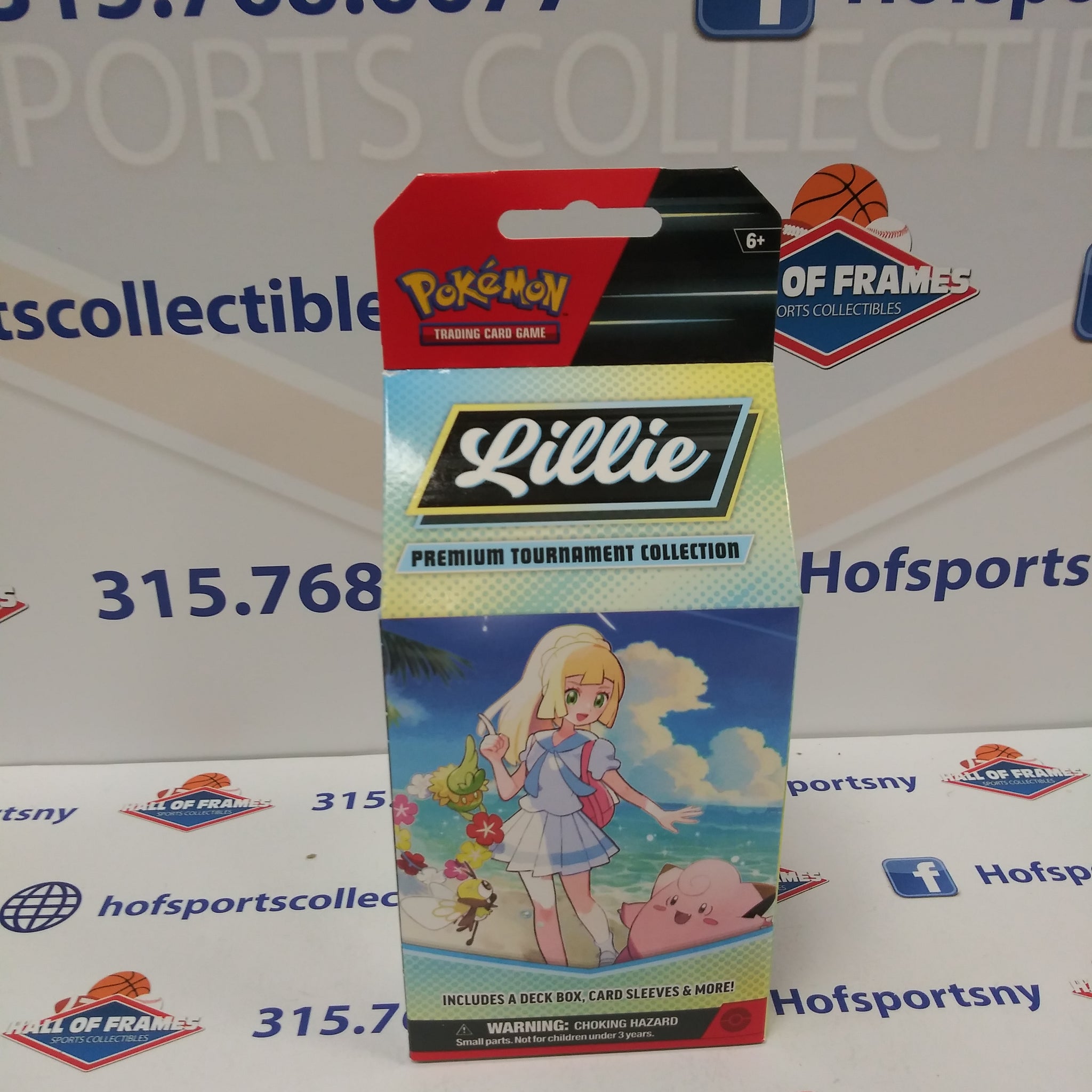 2025 POKEMON LILLIE PREMIUM TOURNAMENT COLLECTION BOX! 6 PACKS!