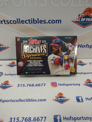 2022 TOPPS ARCHIVES SIGNATURES ACTIVE PLAYER EDITION! 1 AUTO PER BOX!