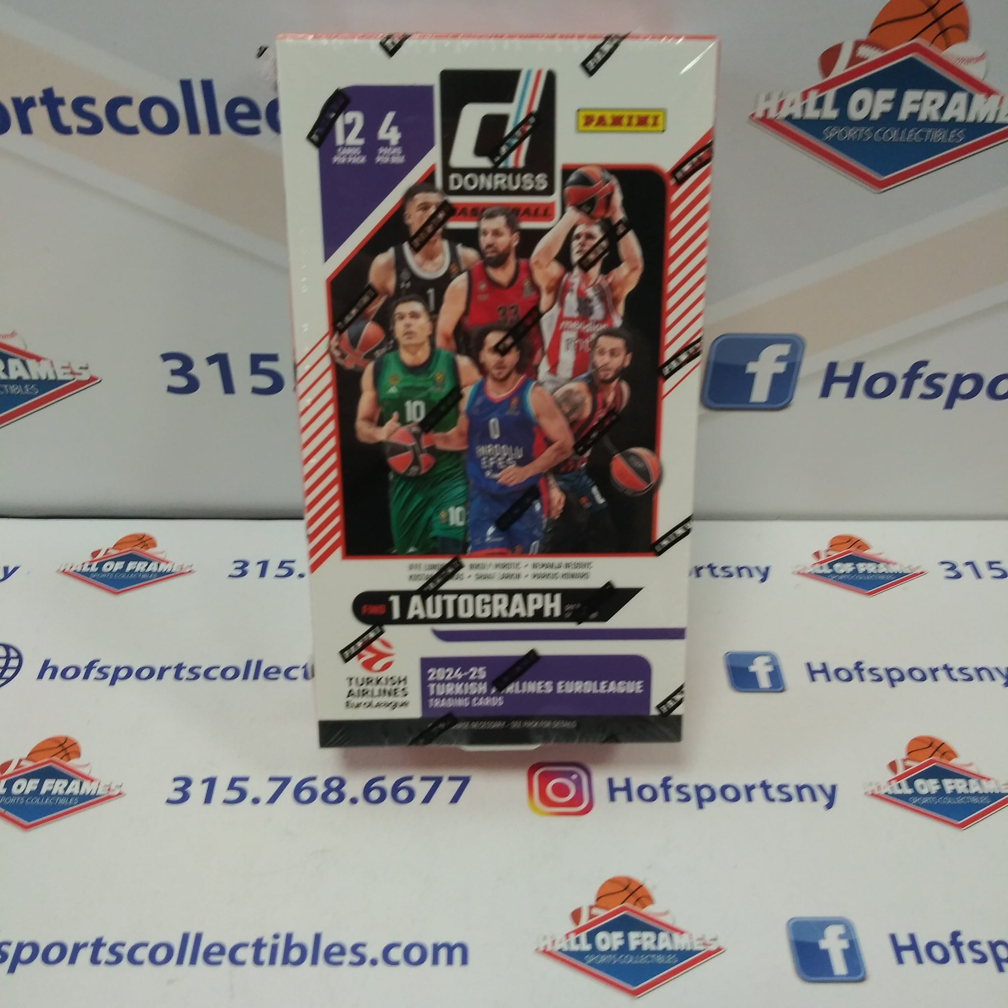 2024/25 PANINI DONRUSS TURKISH AIRLINES EUROLEAGUE HOBBY BOX! LOOK FOR DOWNTOWNS!