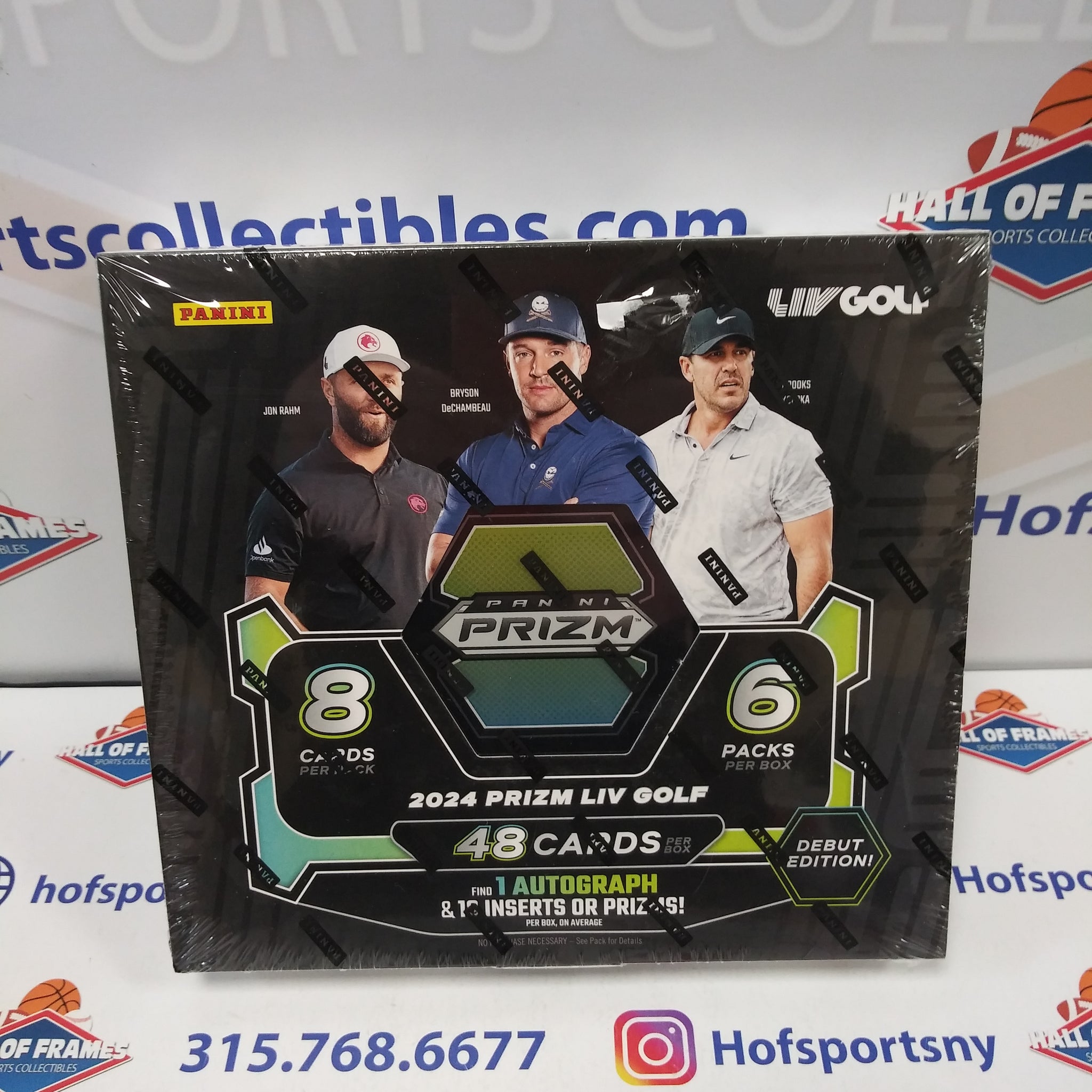 2024 PANINI PRIZM LIV GOLF HOBBY BOX! LOOK FOR COLOR BLAST! 1 AUTO!