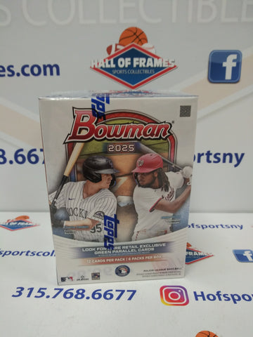 2025 BOWMAN BASEBALL 6 PACK BLASTER BOX!