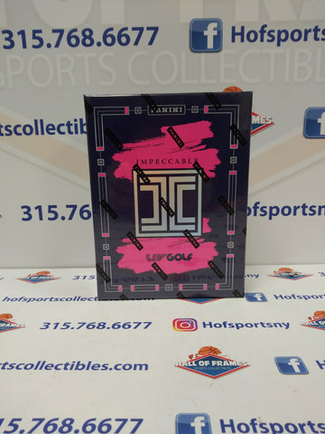 2024 PANINI IMPECCABLE LIV GOLF HOBBY BOX!