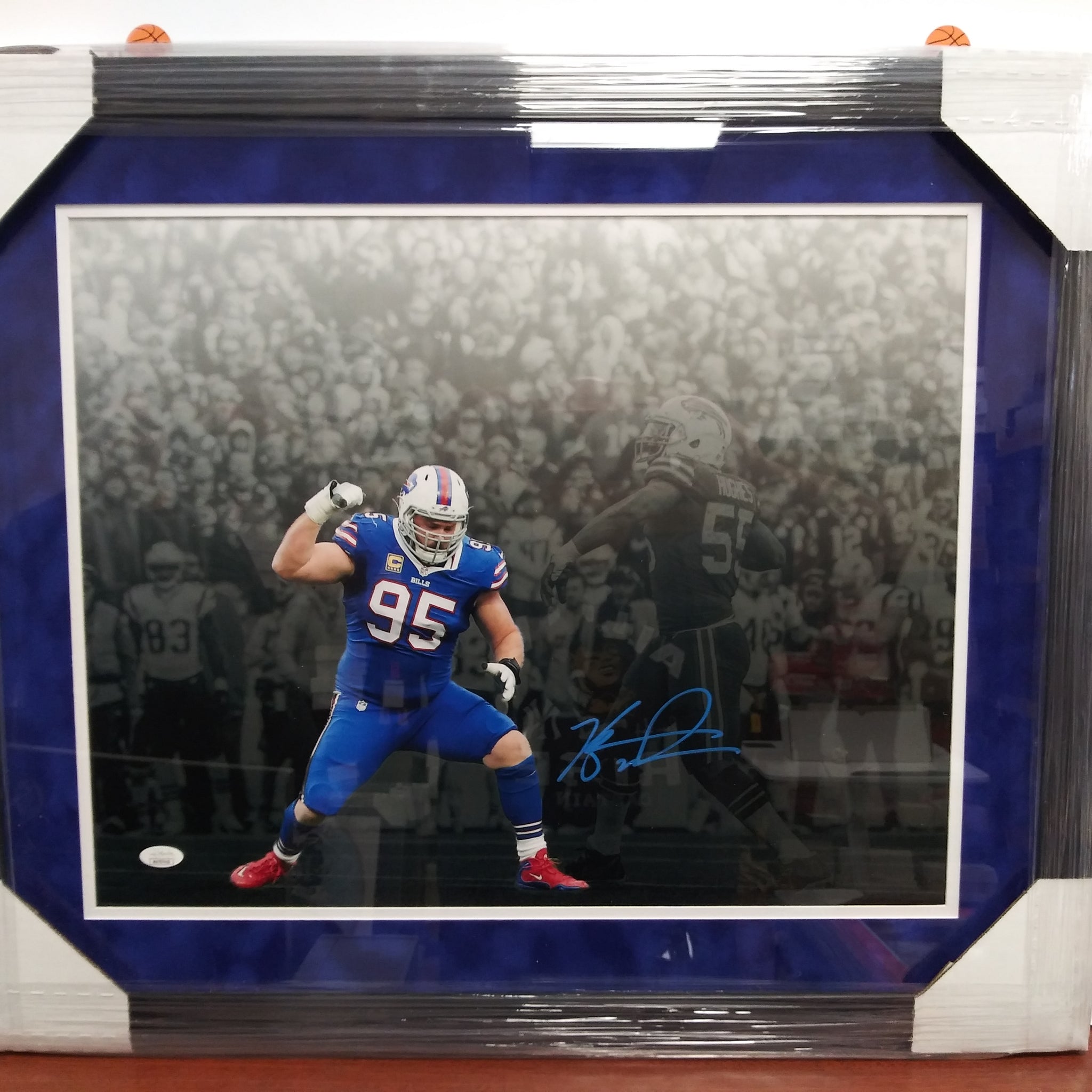 KYLE WILLIAMS BUFFALO BILLS FRAMED SIGNED SPOTLIGHT 16X20 PHOTO - JSA