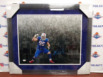 KYLE WILLIAMS BUFFALO BILLS FRAMED SIGNED SPOTLIGHT 16X20 PHOTO - JSA