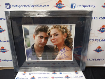 DREA DEMATTEO / MICHAEL IMPERIOLI SIGNED FRAMED SOPRANOS 11X14 JSA COA