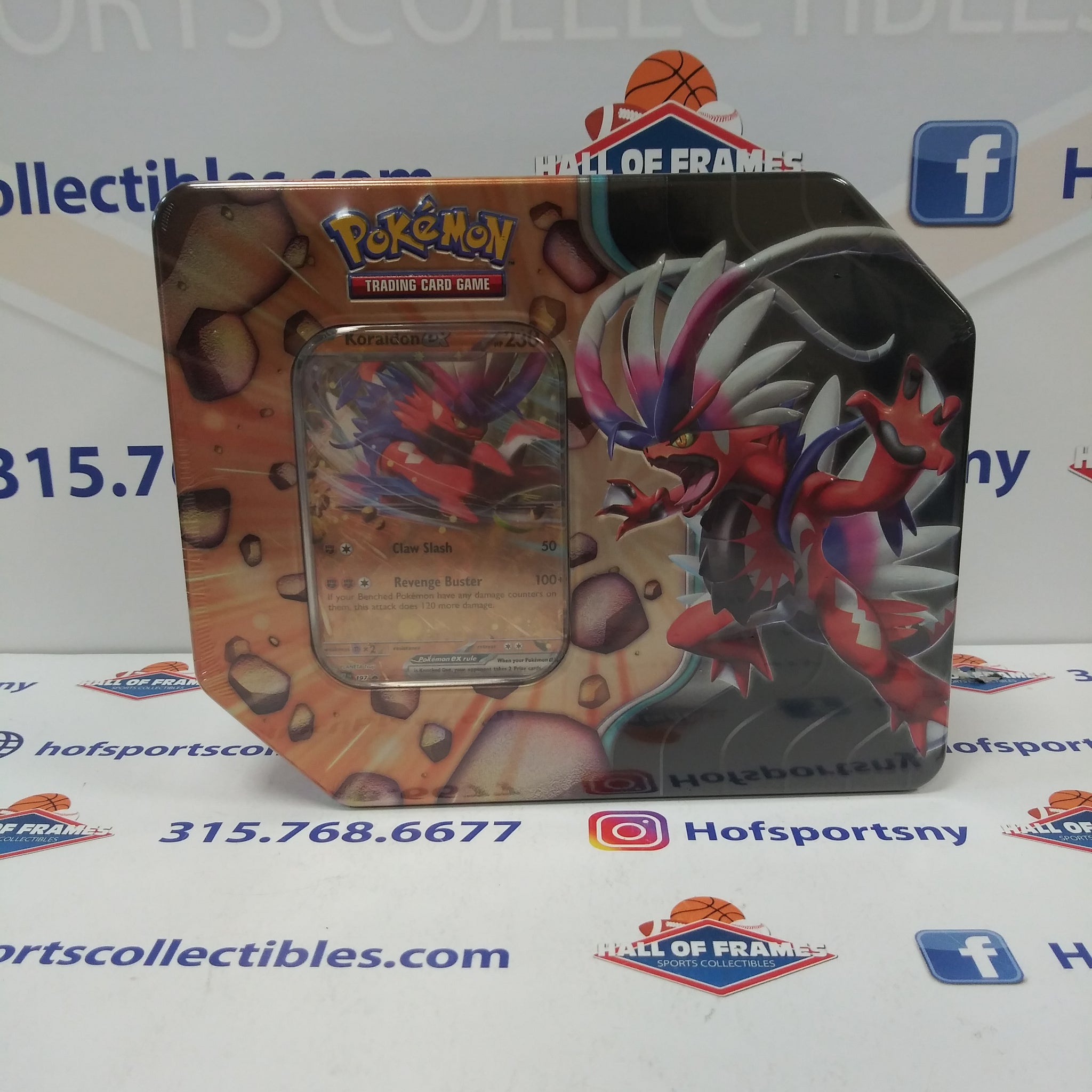 2025 POKEMON KORAIDON EX SUMMER TIN! 5 PACKS!