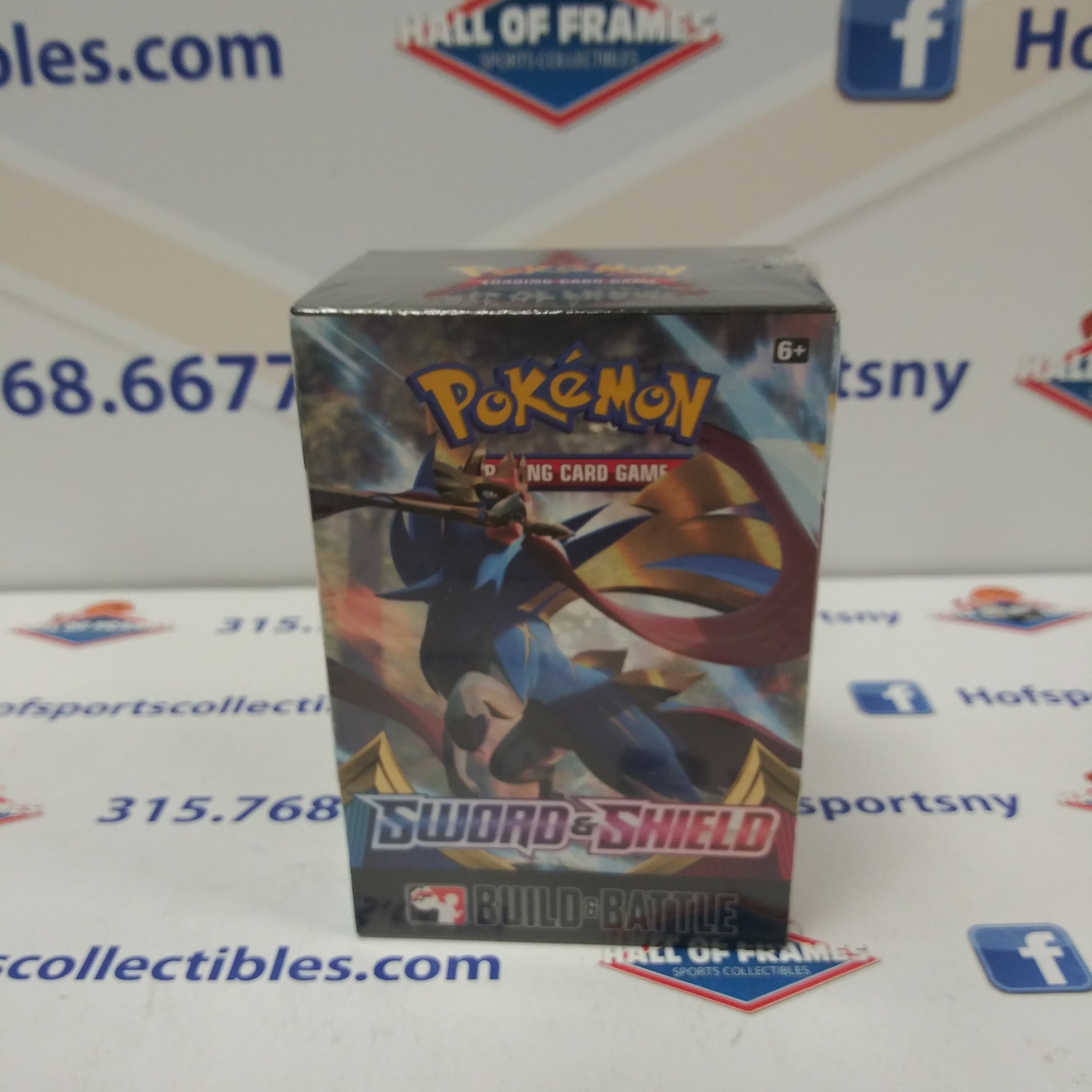 2020 POKEMON SWORD & SHIELD BUILD & BATTLE BOX! 4 PACKS!