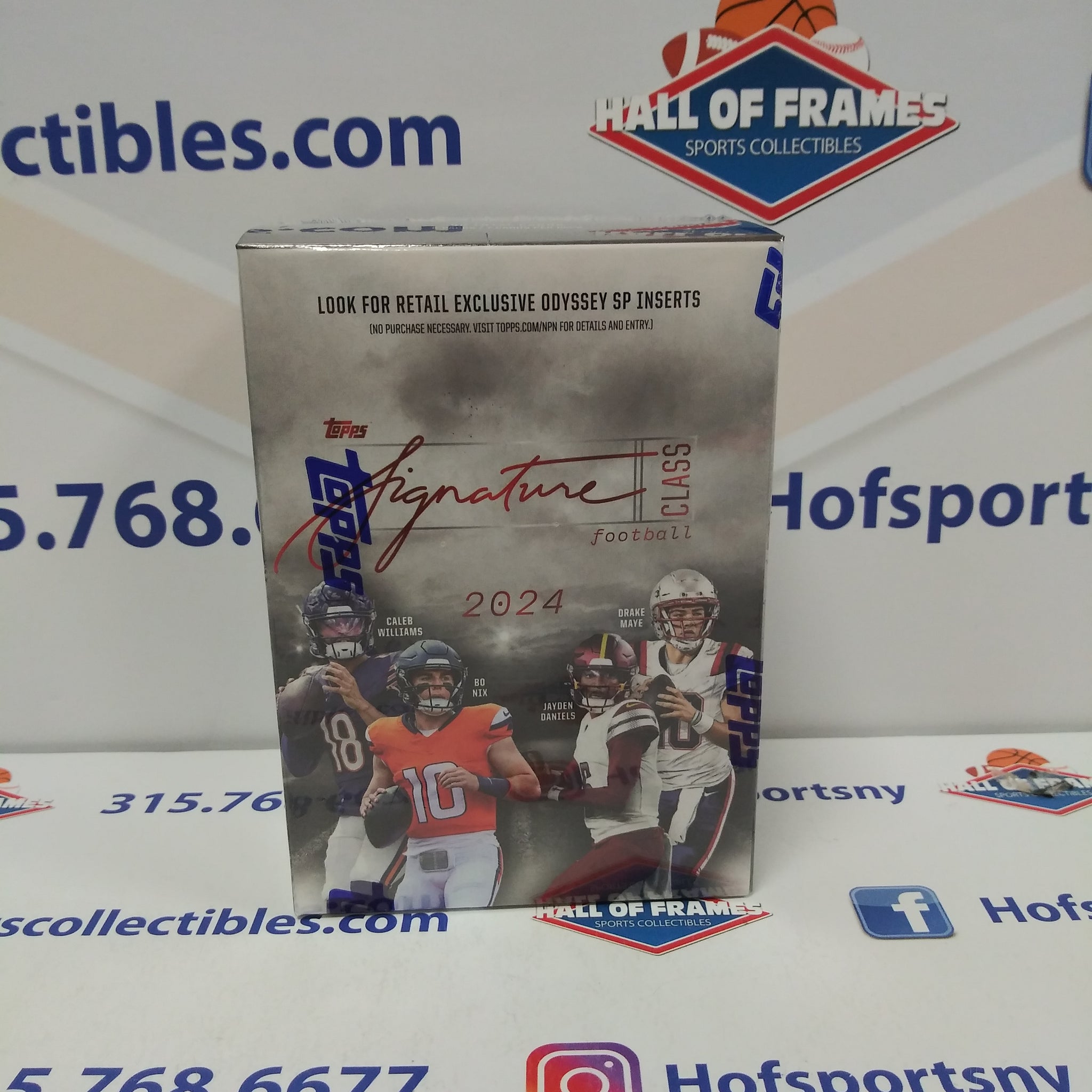 2024 TOPPS SIGNATURE CLASS FOOTBALL BLASTER BOX!