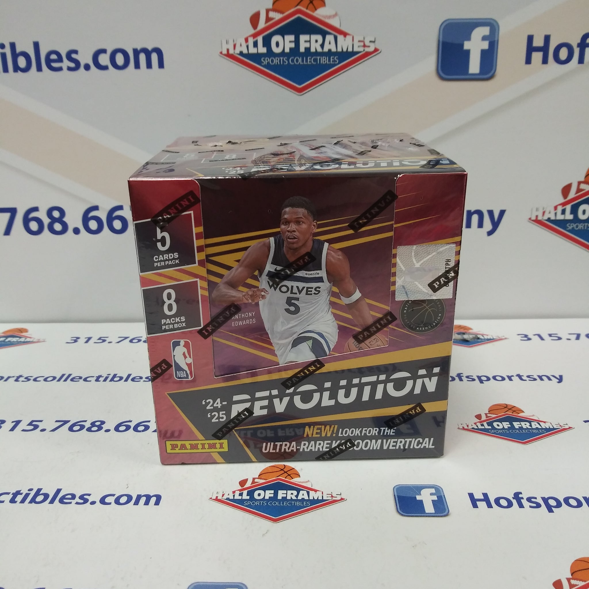 2024/25 PANINI REVOLUTION BASKETBALL HOBBY BOX! LOOK FOR KABOOMS!