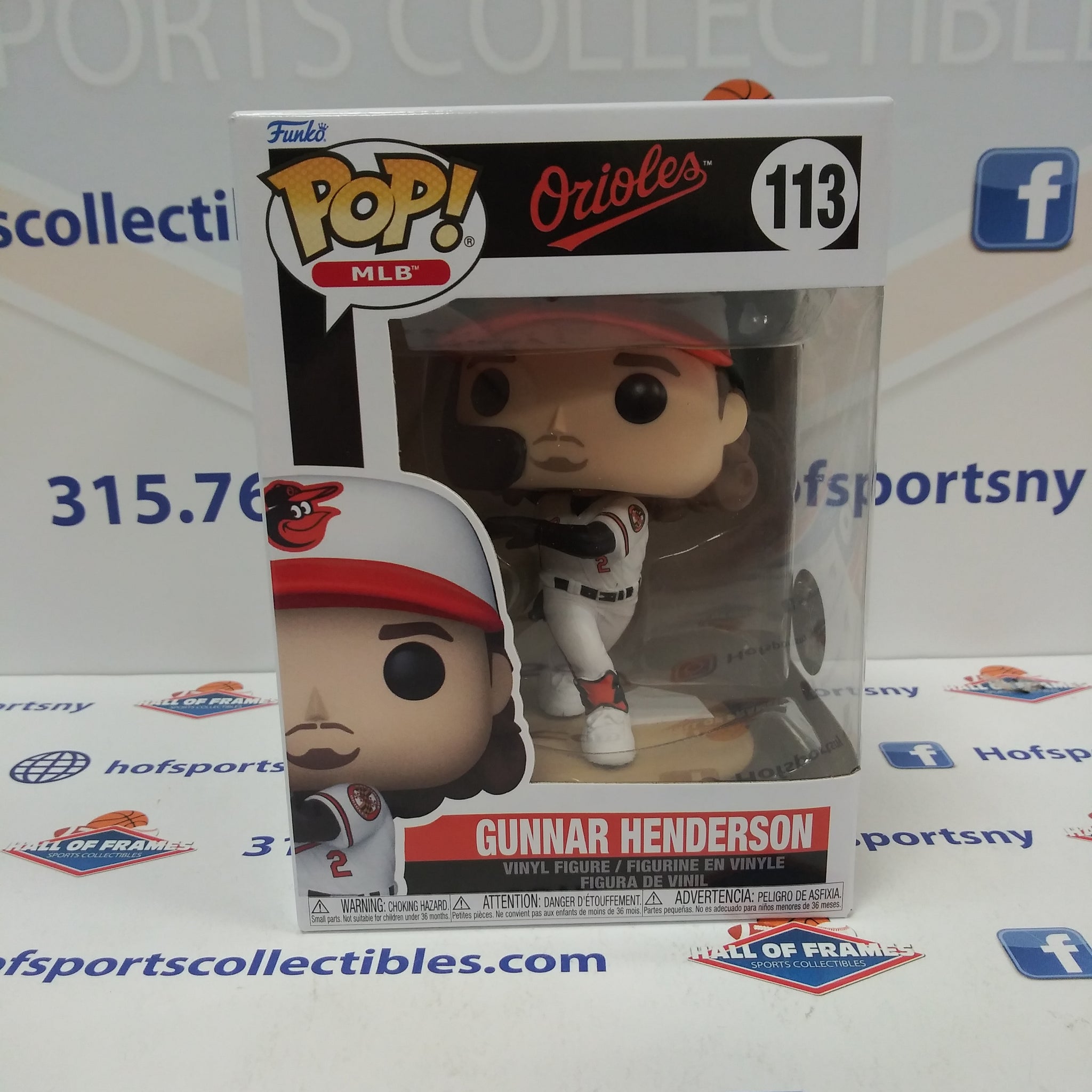 GUNNAR HENDERSON BALTIMORE ORIOLES MLB FUNKO POP #113