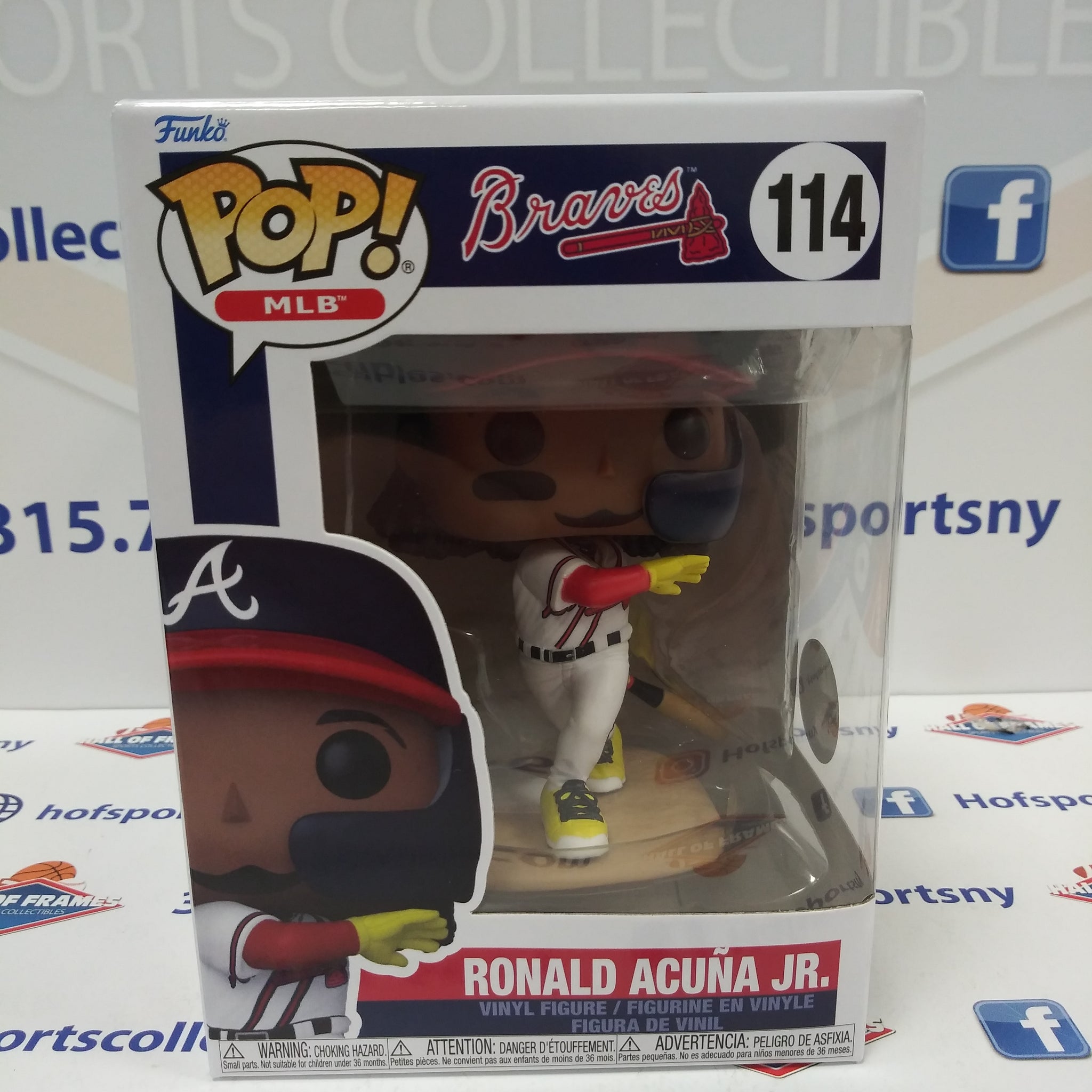 RONALD ACUNA JR. ATLANTA BRAVES MLB FUNKO POP #114