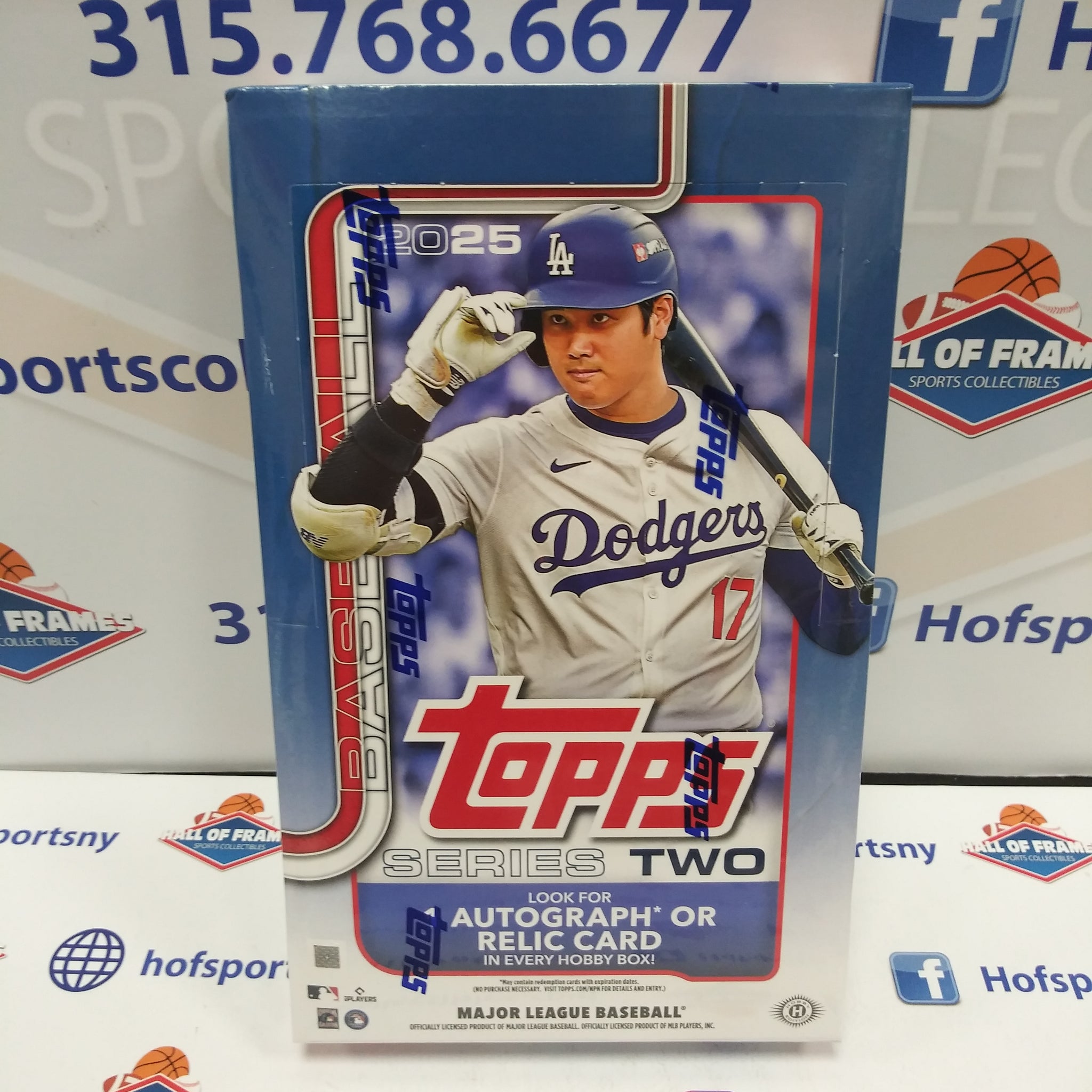 2025 TOPPS SERIES 2 BASEBALL HOBBY BOX!