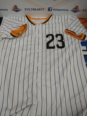 FERNANDO TATIS JR SIGNED PADRES CUSTOM WHITE JERSEY - JSA COA