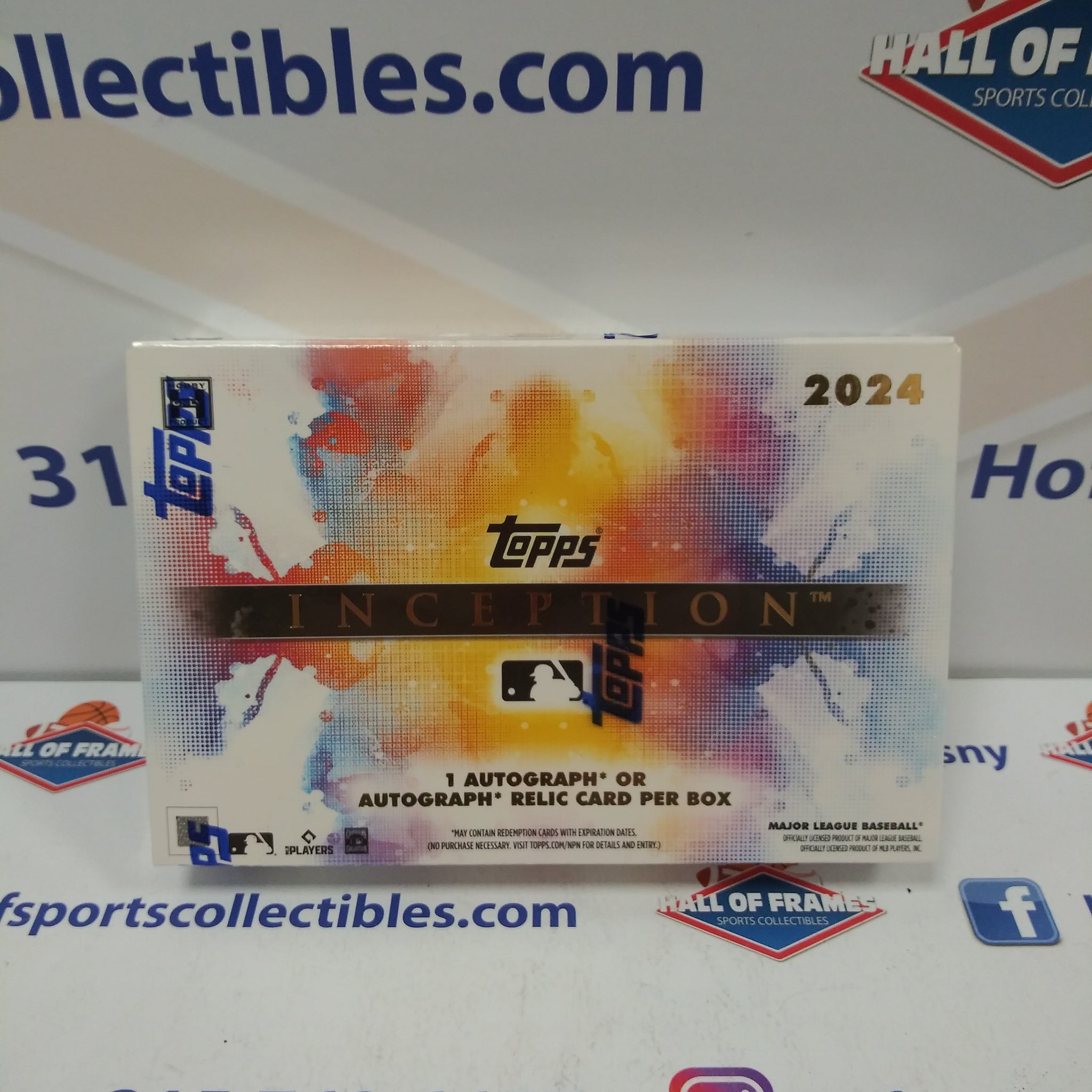 2024 TOPPS INCEPTION BASEBALL HOBBY BOX! 1 AUTO OR AUTO RELIC!