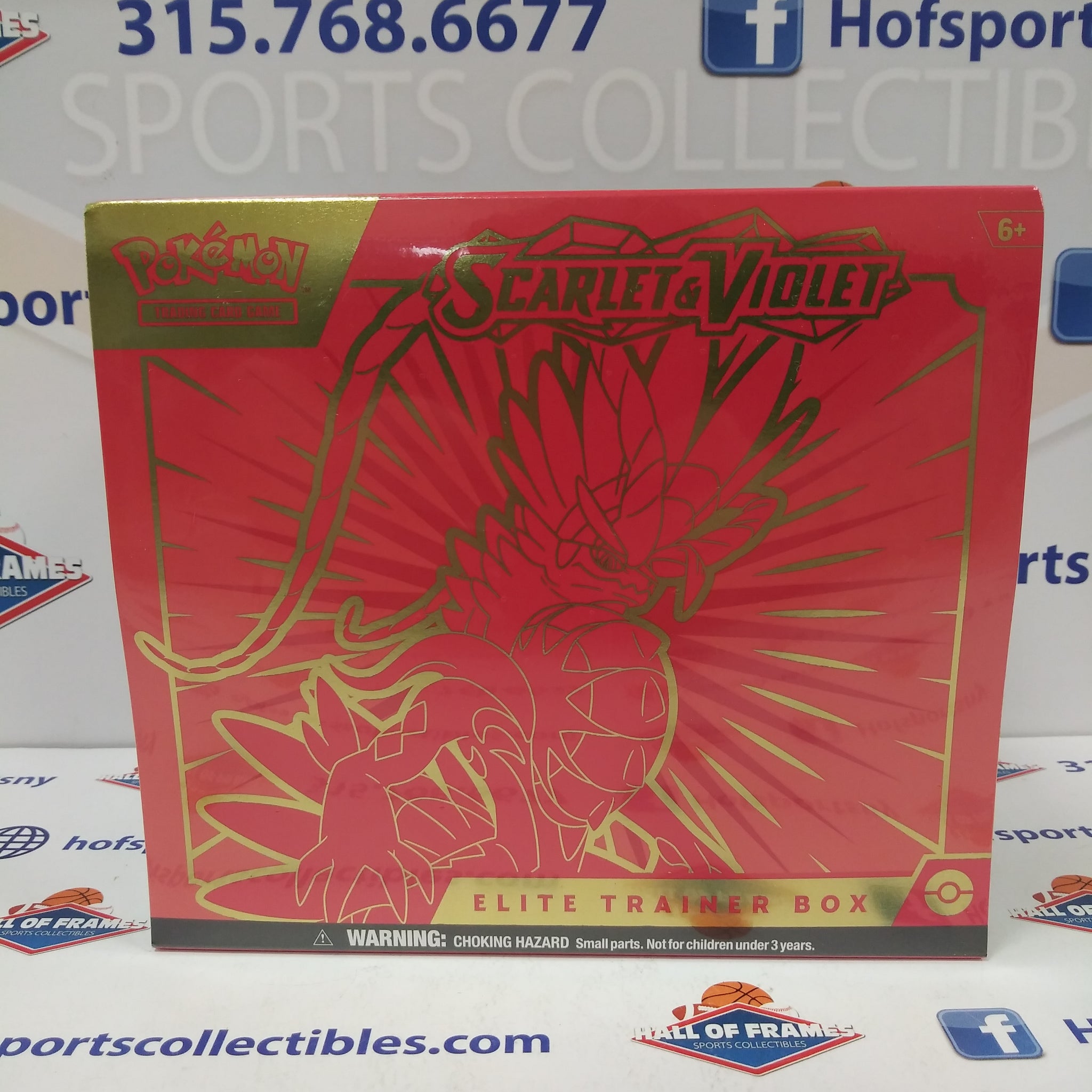 2023 POKEMON SCARLET & VIOLET ELITE TRAINER BOX KORAIDON!