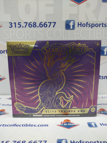 2023 POKEMON SCARLET & VIOLET ELITE TRAINER BOX MIRAIDON!