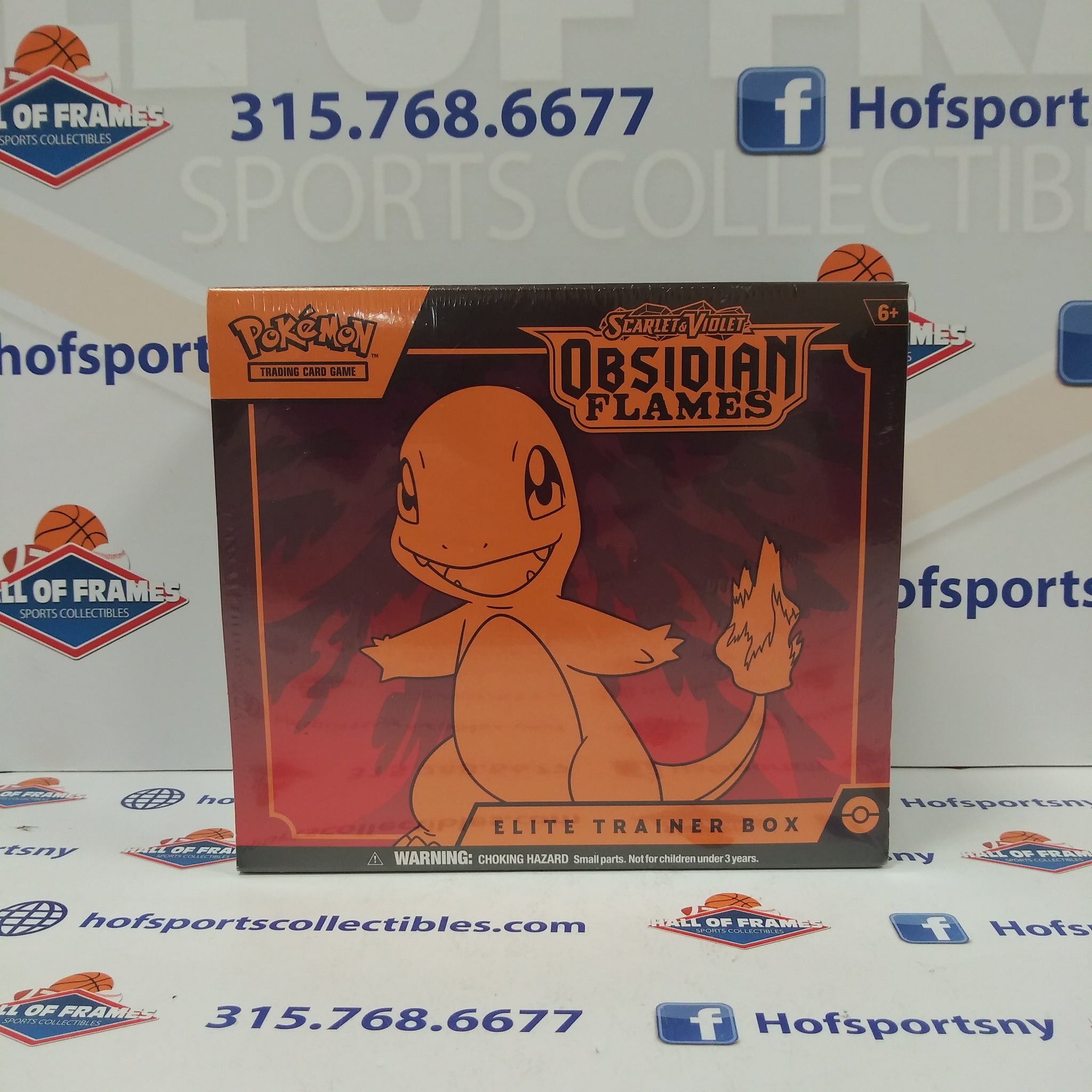 2023 POKEMON SCARLET & VIOLET OBSIDIAN FLAMES ELITE TRAINER BOX!