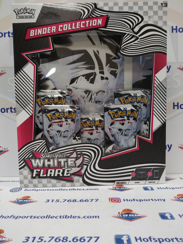 2025 POKEMON SCARLET & VIOLET WHITE FLARE BINDER COLLECTION!