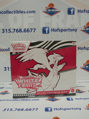 2025 POKEMON SCARLET & VIOLET WHITE FLARE ELITE TRAINER BOX ETB!