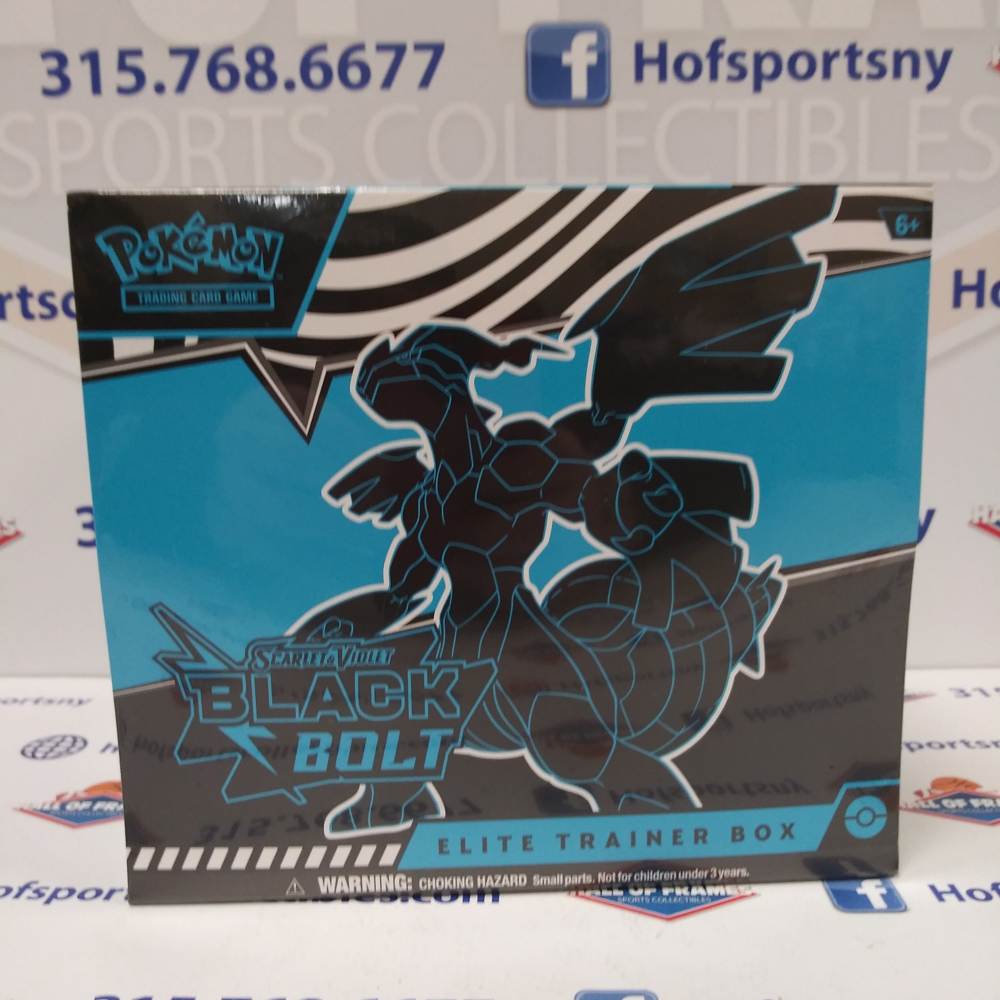 2025 POKEMON SCARLET & VIOLET BLACK BOLT ELITE TRAINER BOX ETB!
