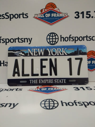 JOSH ALLEN NEW YORK STATE 