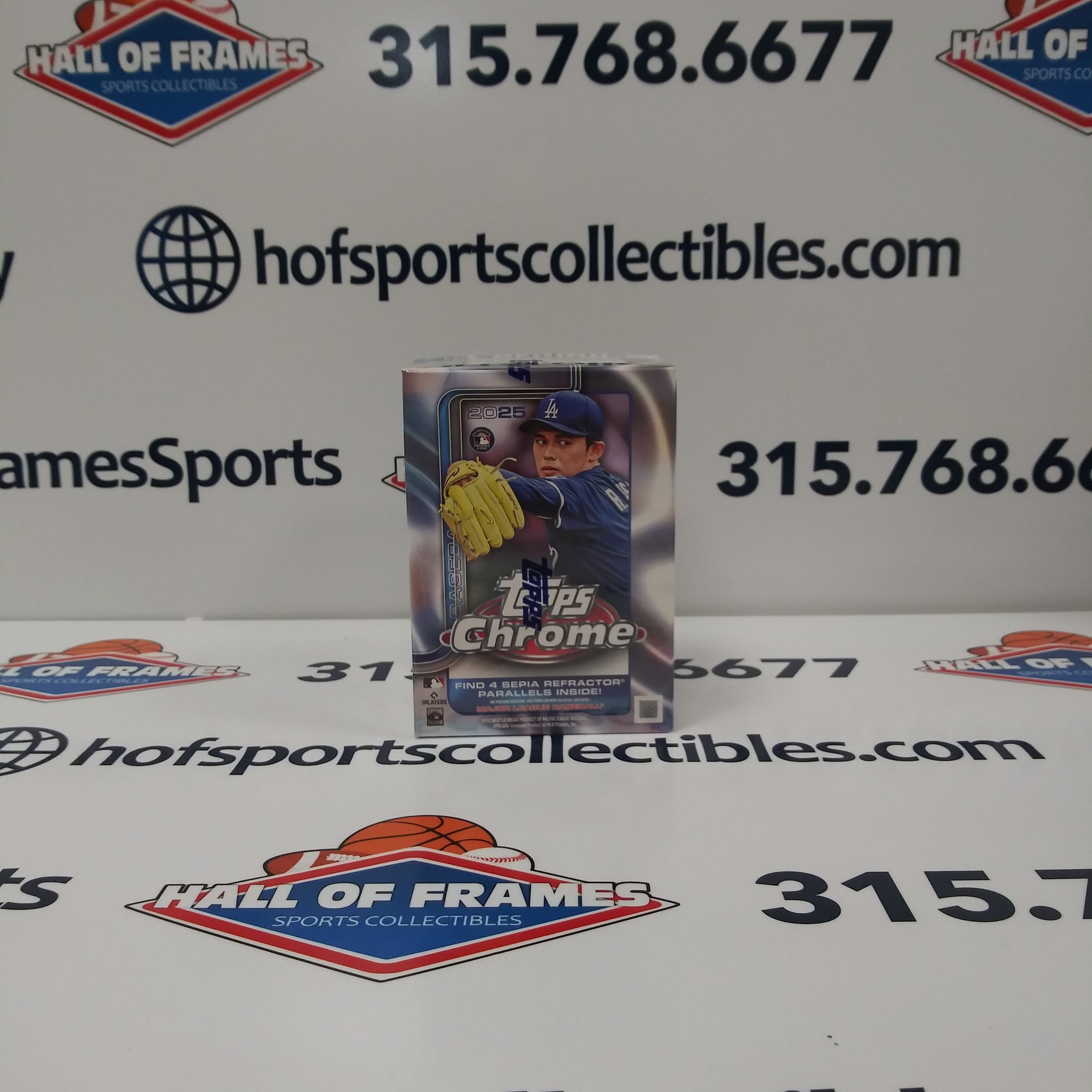 2025 TOPPS CHROME BASEBALL BLASTER BOX!