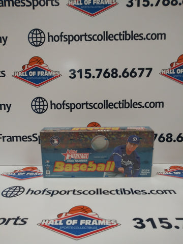 2024 TOPPS HERITAGE HIGH NUMBER HOBBY BOX! PAUL SKENES!