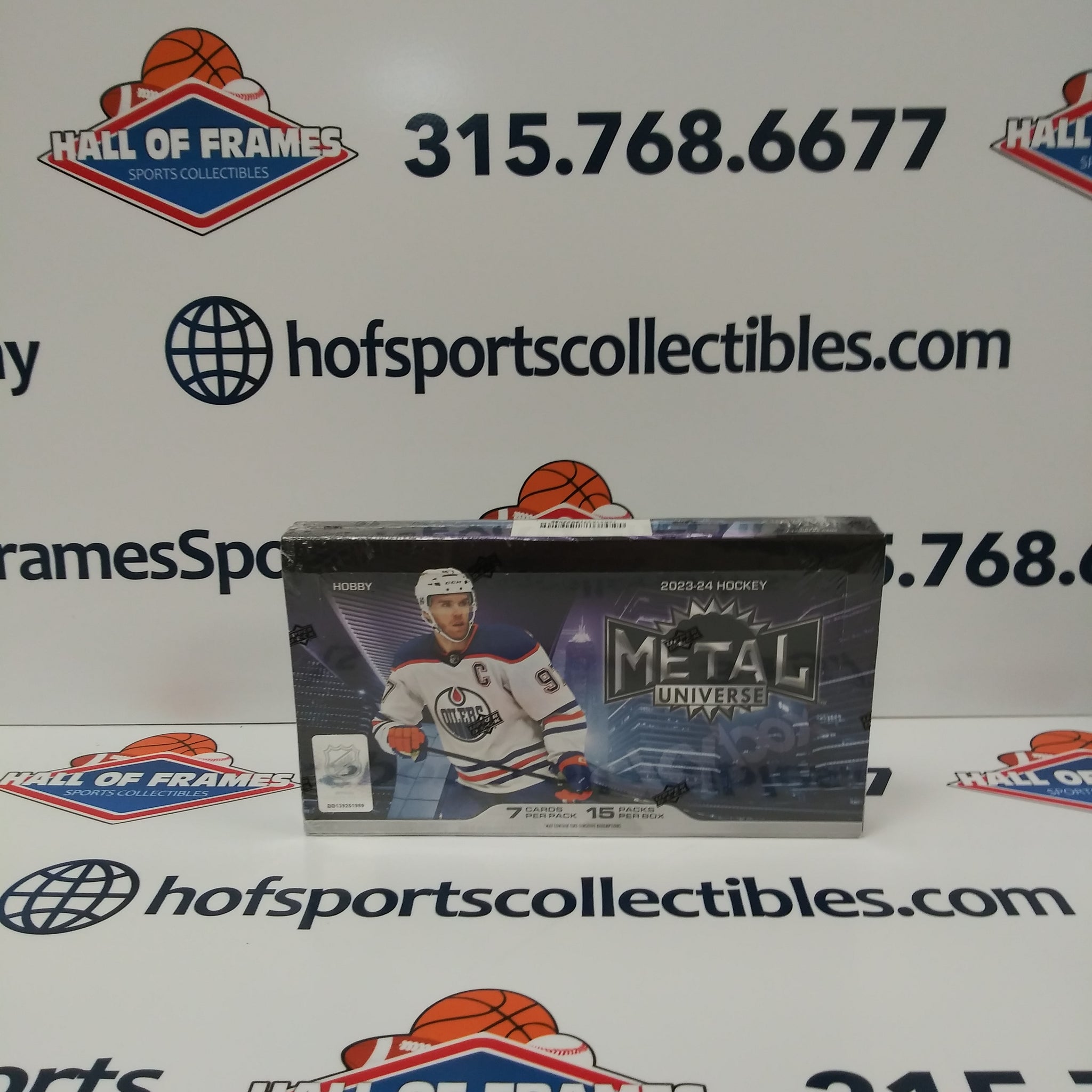 2023/24 UPPER DECK SKYBOX METAL UNIVERSE HOCKEY HOBBY BOX!