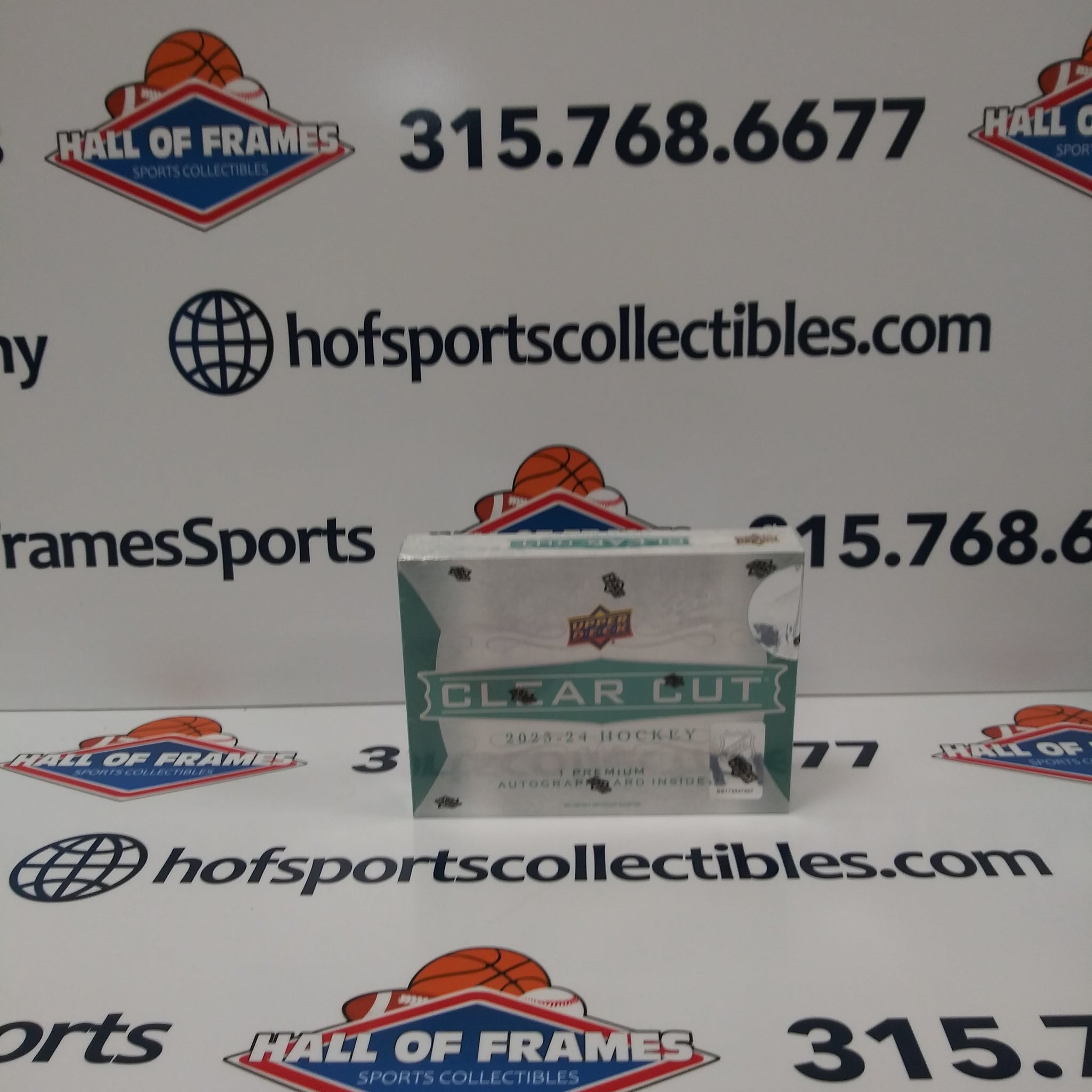2023/24 UPPER DECK CLEAR CUT HOCKEY HOBBY BOX!