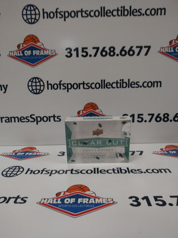 2023/24 UPPER DECK CLEAR CUT HOCKEY HOBBY BOX!